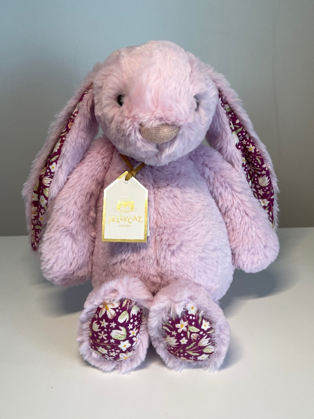 BNWT RARE Jellycat Shanghai Exclusive Thistlepop Blossom Luxe Bunny rabbit toy